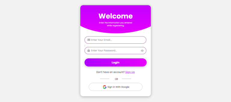 How To Create a Login Form With React For Beginners