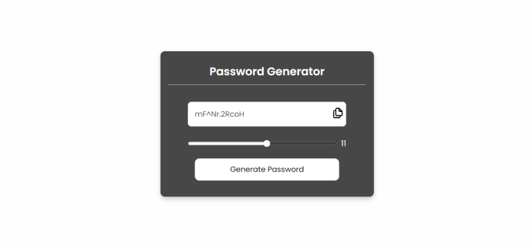 How To Create a Simple Password Generator With Javascript